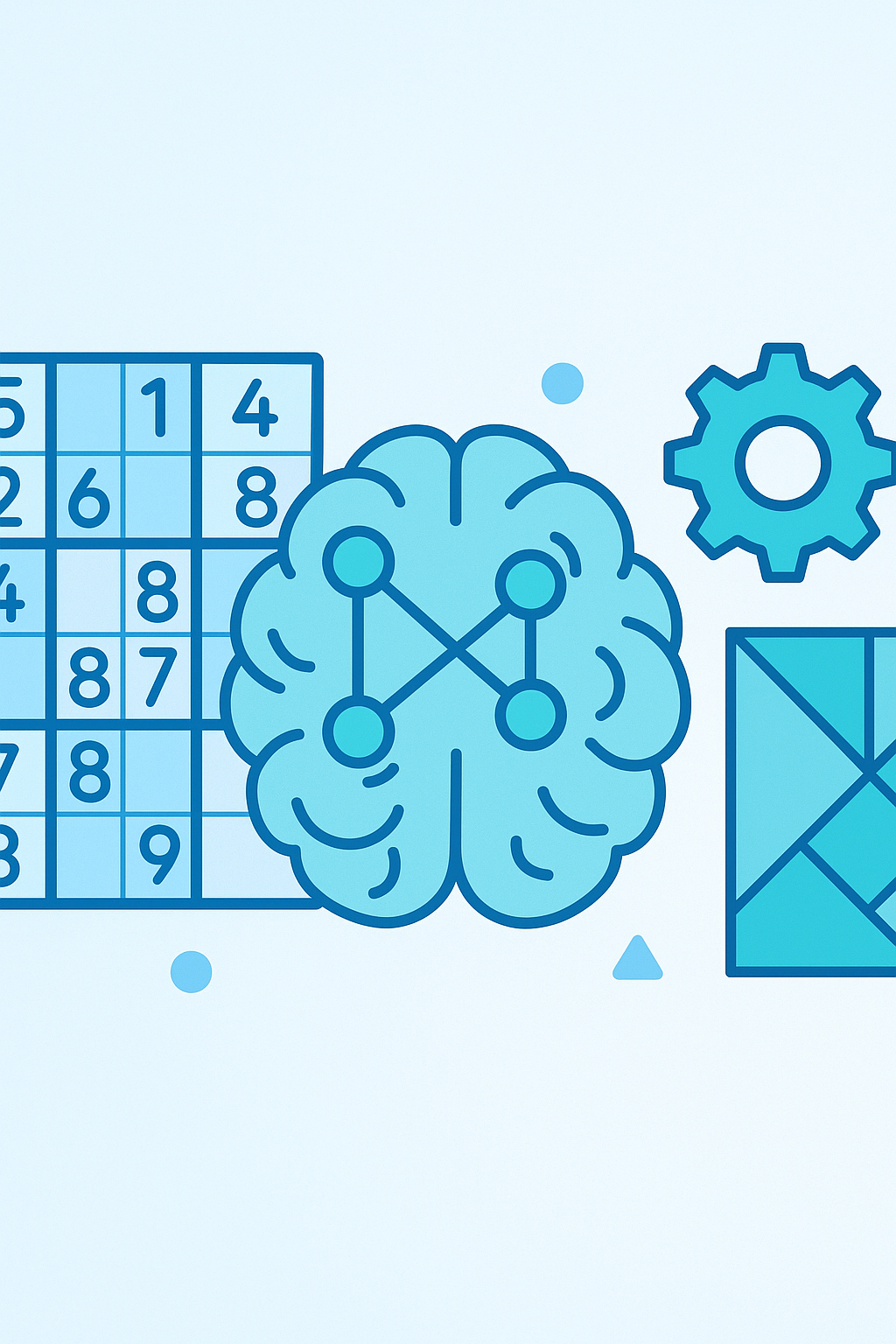 Illustration of logic game elements